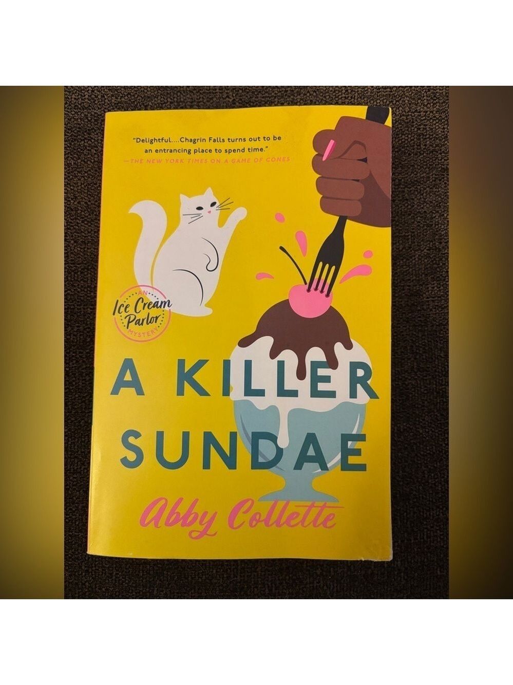 Abby Collette A Killer Sundae Cozy Mystery Ice Cream Parlor Book